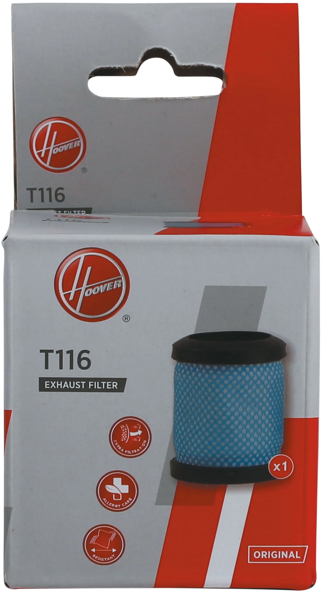 HOOVER T116 Výstupný filter