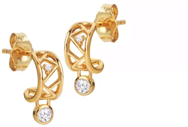 HOT DIAMONDS X GOLDEN EDIT Revolve DE850 (Ag 925/1000; 1,8 g)