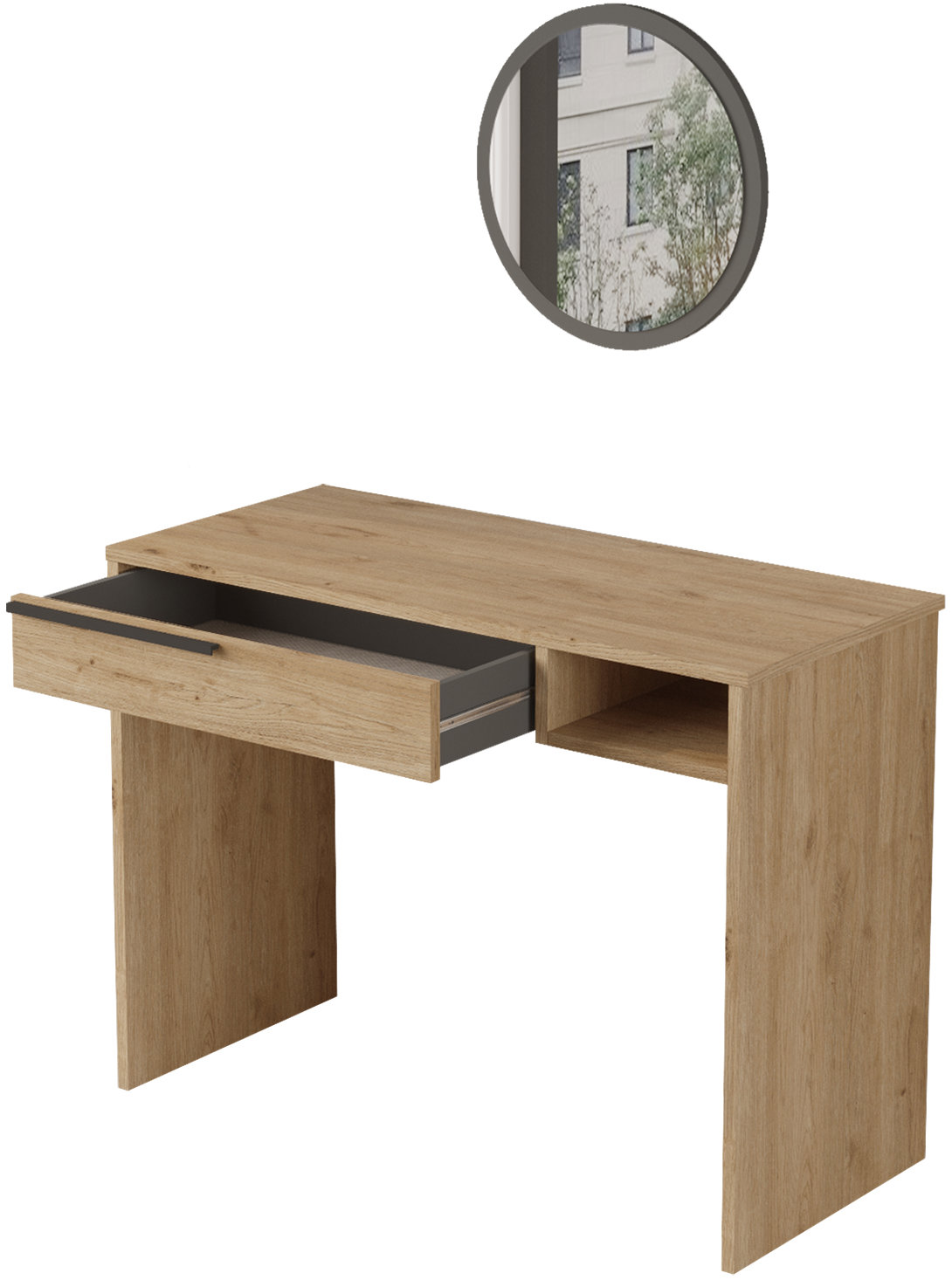 Houseland Toaletný stolík Nina dub Castello