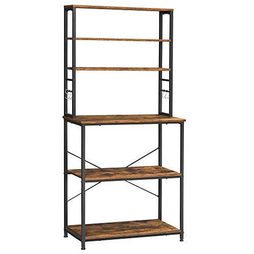 Houseland Policový regál Vasagle Portago hnedý