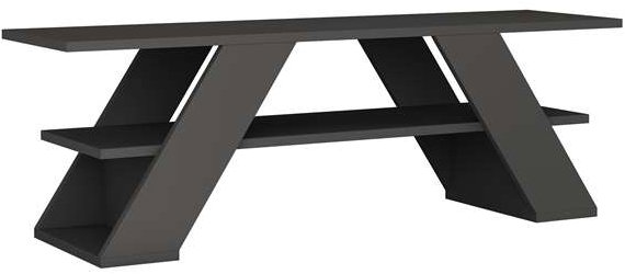 Houseland Farfalla 120 cm antracitovo sivý