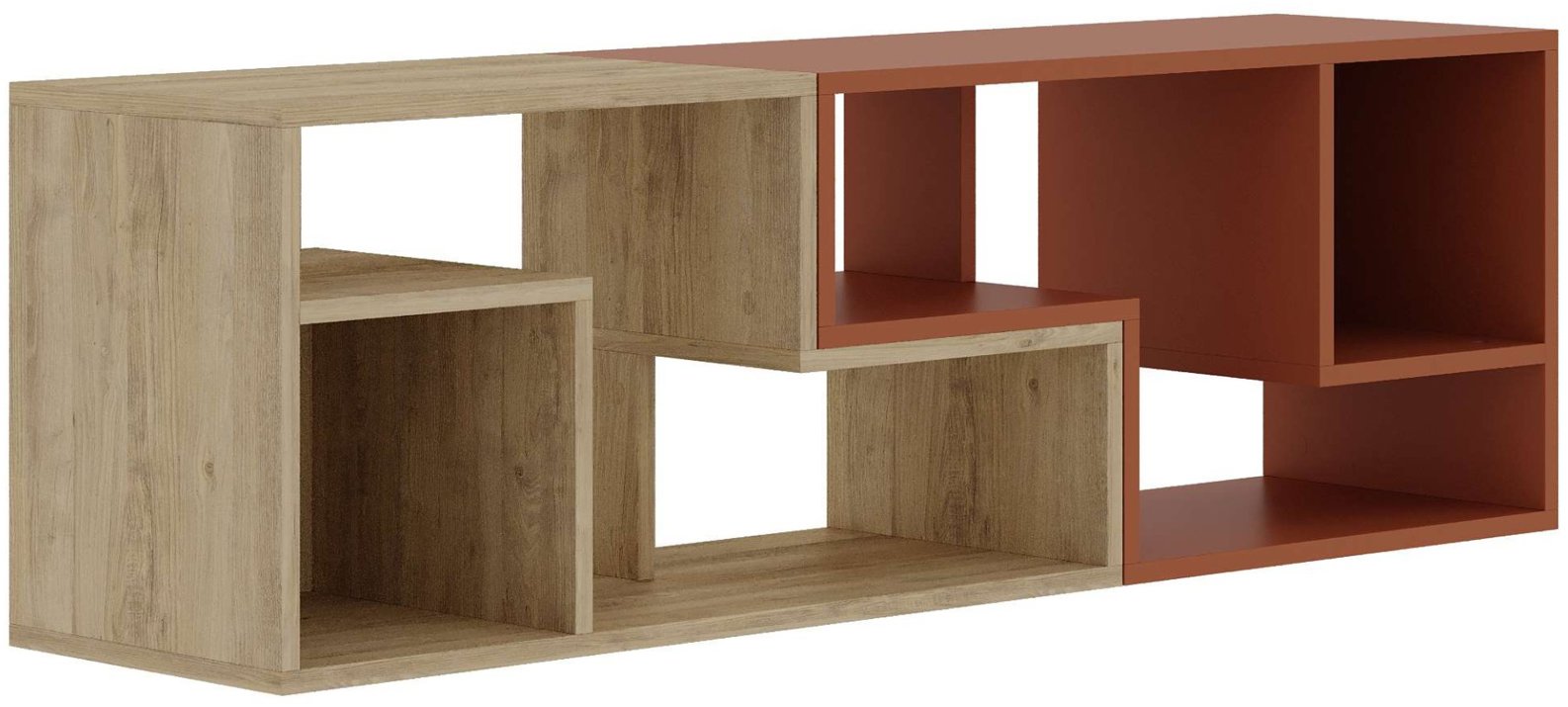 Houseland Glis dub zafírový/škoricovo hnedý