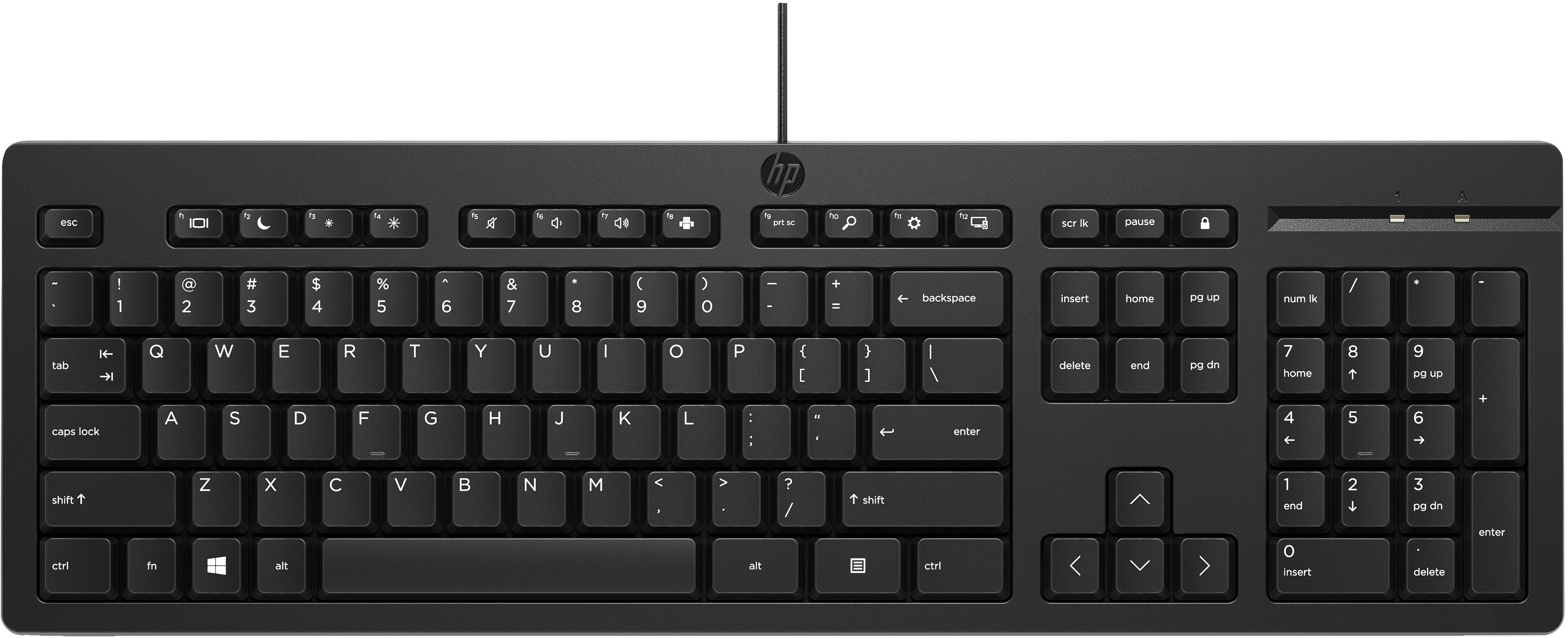 HP 125 G2 Wired Keyboard – CZ/SK