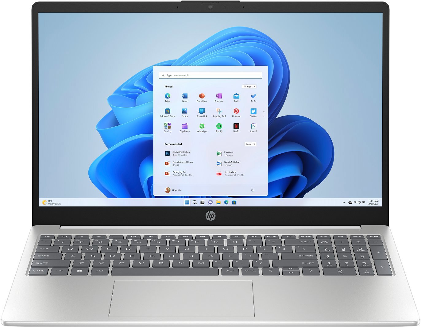 HP 15-fc0977nc Diamond White