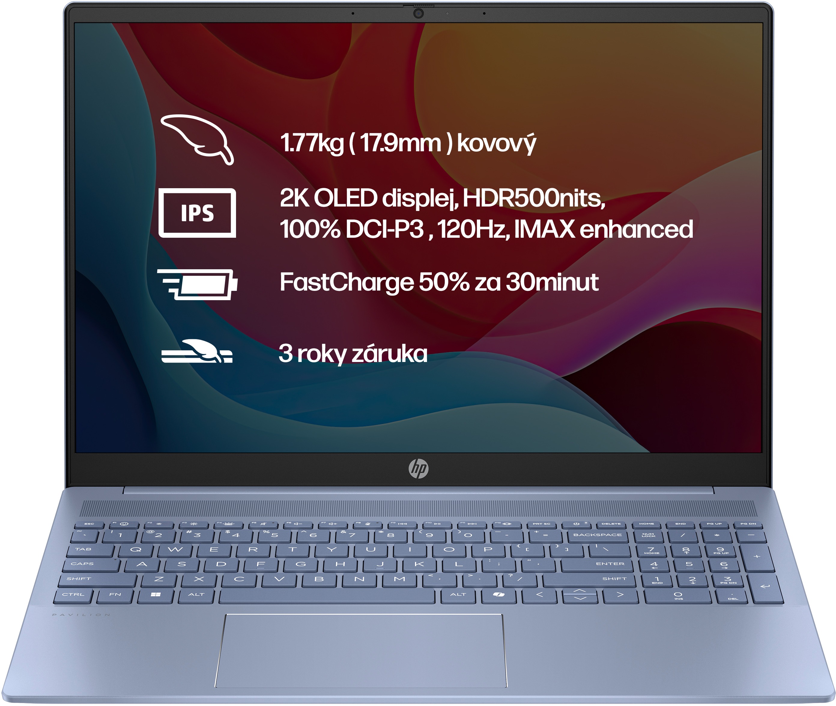 HP Pavilion 16-af0434nc Sky blue