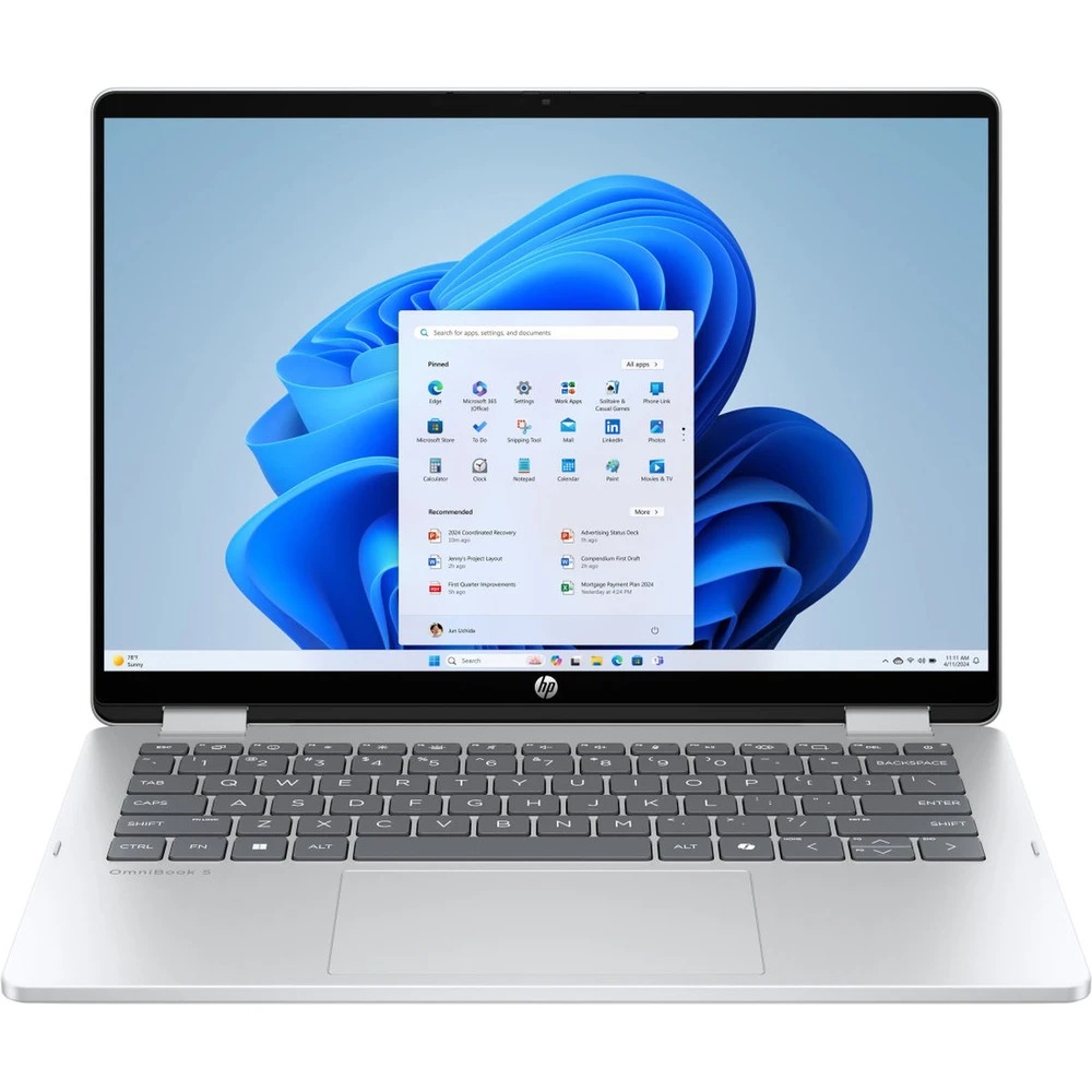 HP OmniBook 5 Flip 14-fp0002nc Glacier Silver
