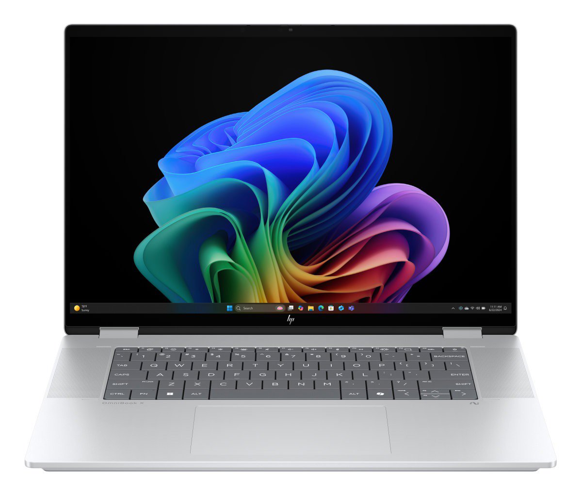 HP OmniBook X Flip AI 16-as0900nc Glacier Silver