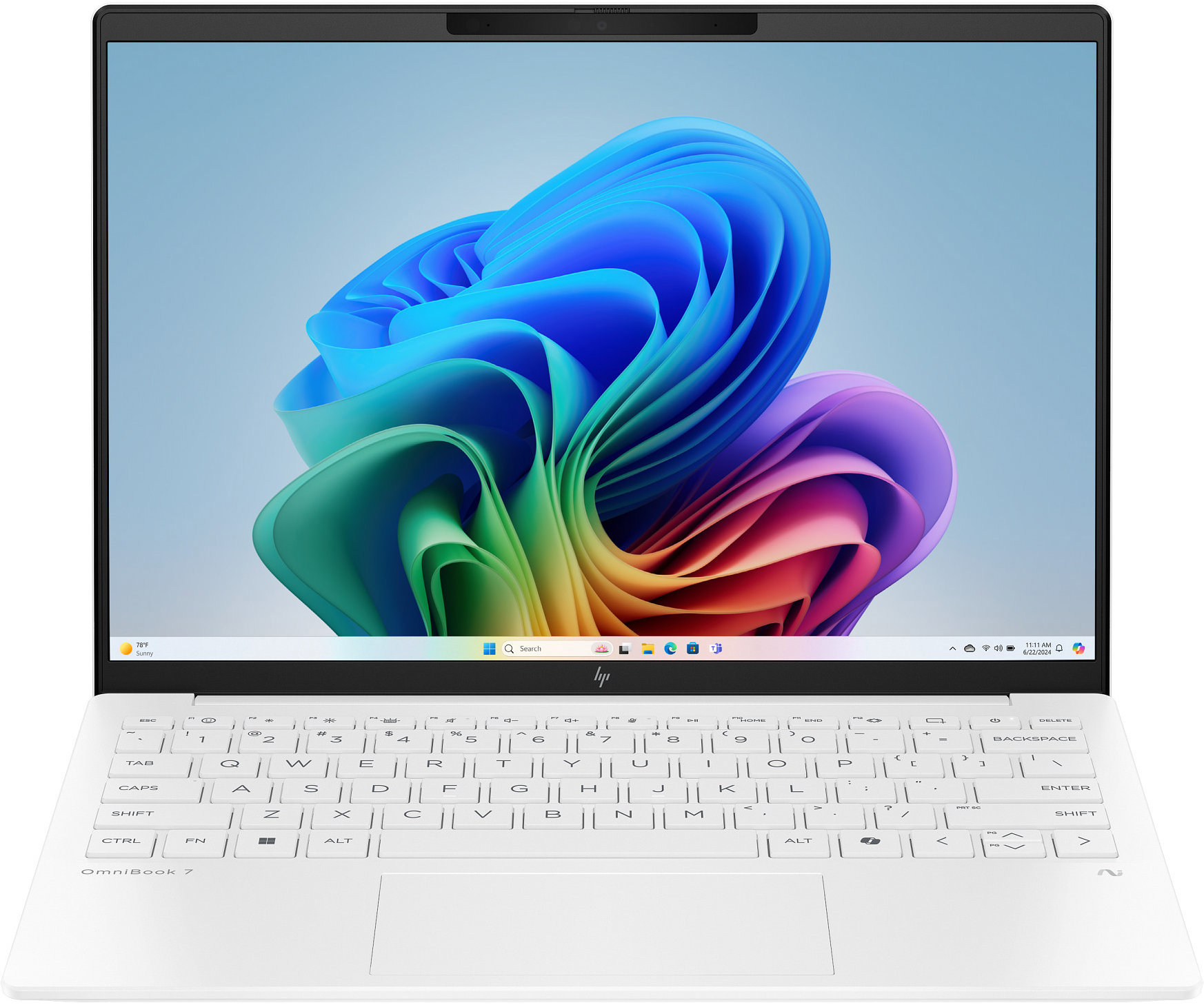 HP OmniBook 7 Aero AI 13-bg1001nc Ceramic White