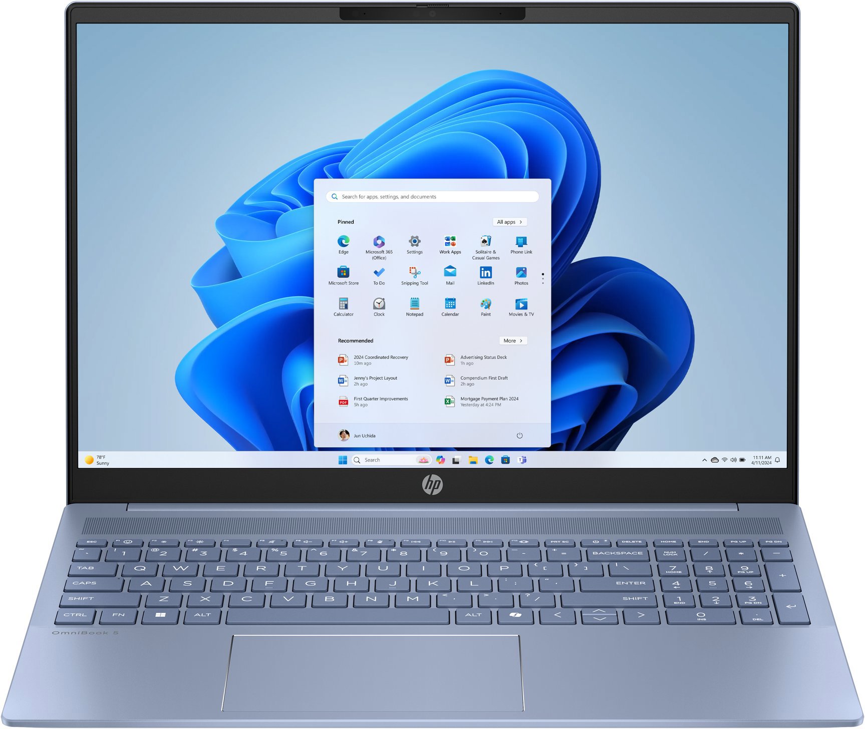 HP OmniBook 5 16-af1003nc Sky Blue