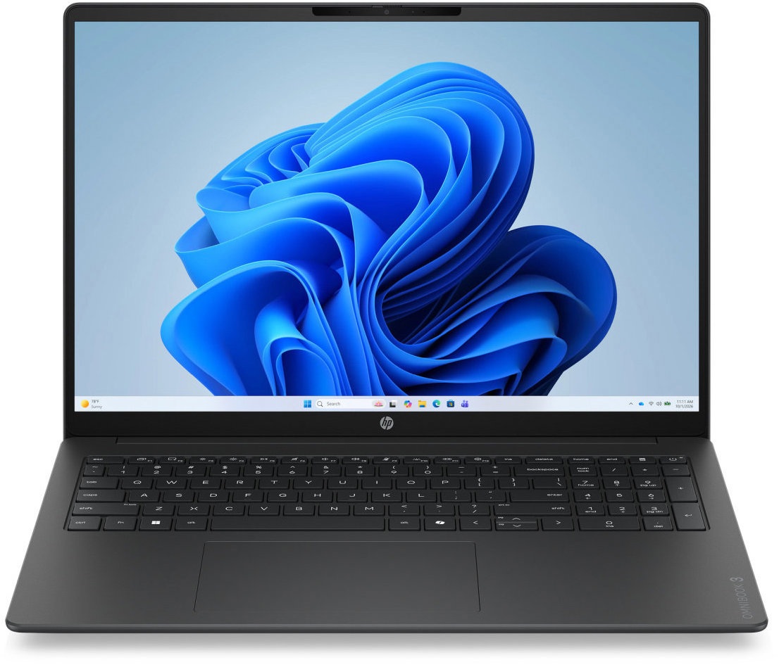 HP OmniBook 3 16-bu0001ncx Mica Silver (bez adaptéra)