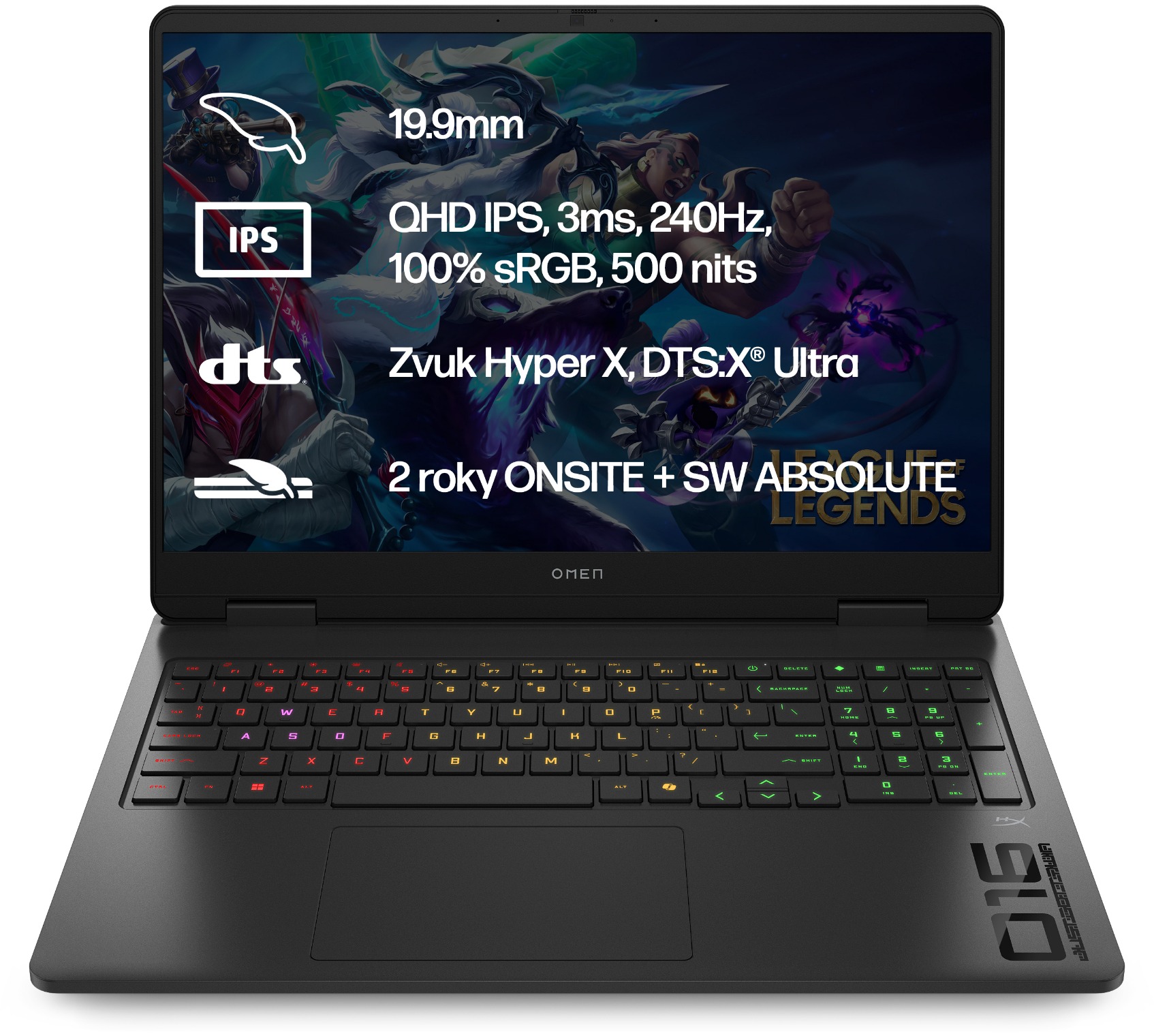 OMEN Slim 16-an0002nc Shadow Black