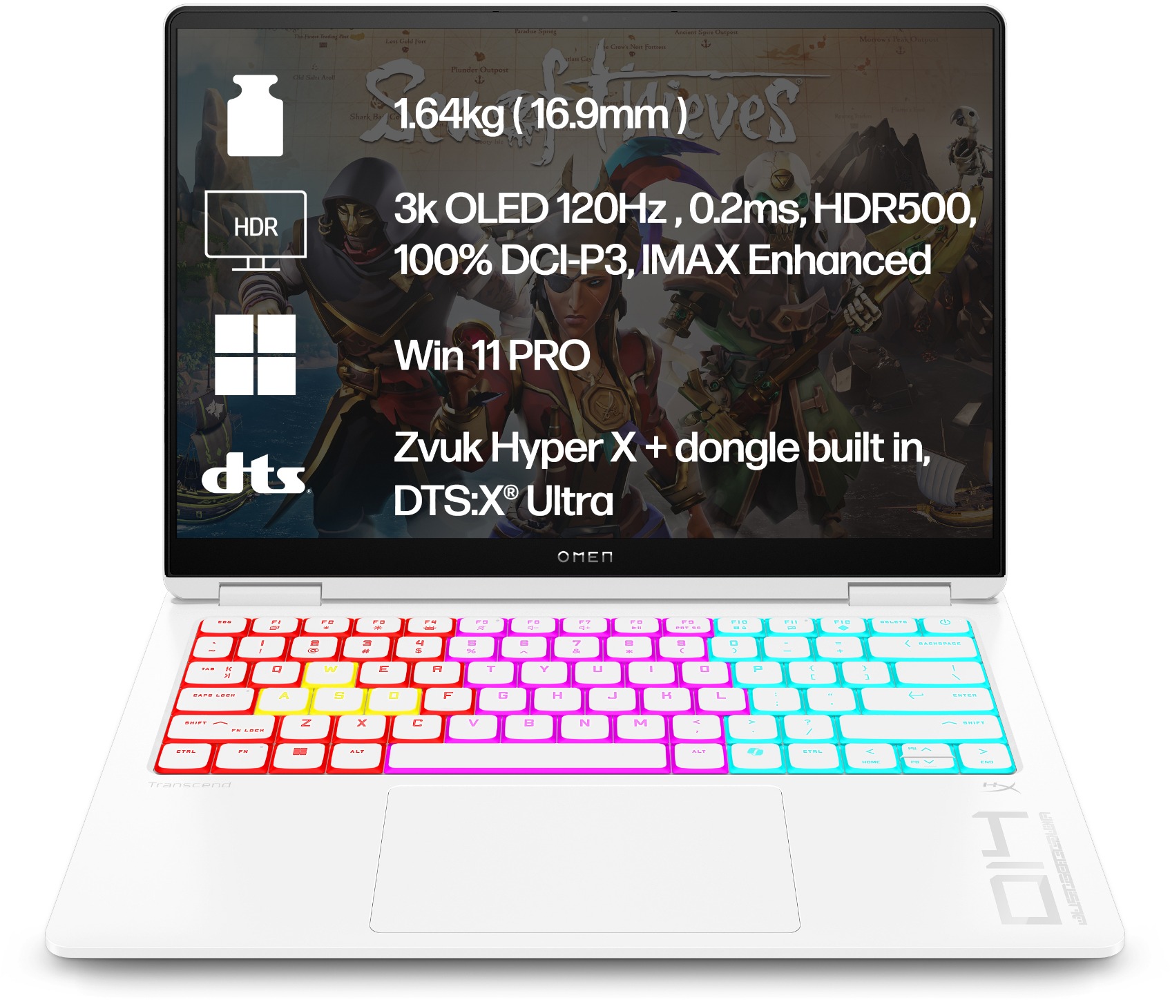 OMEN Transcend 14-fb1072nc Ceramic White