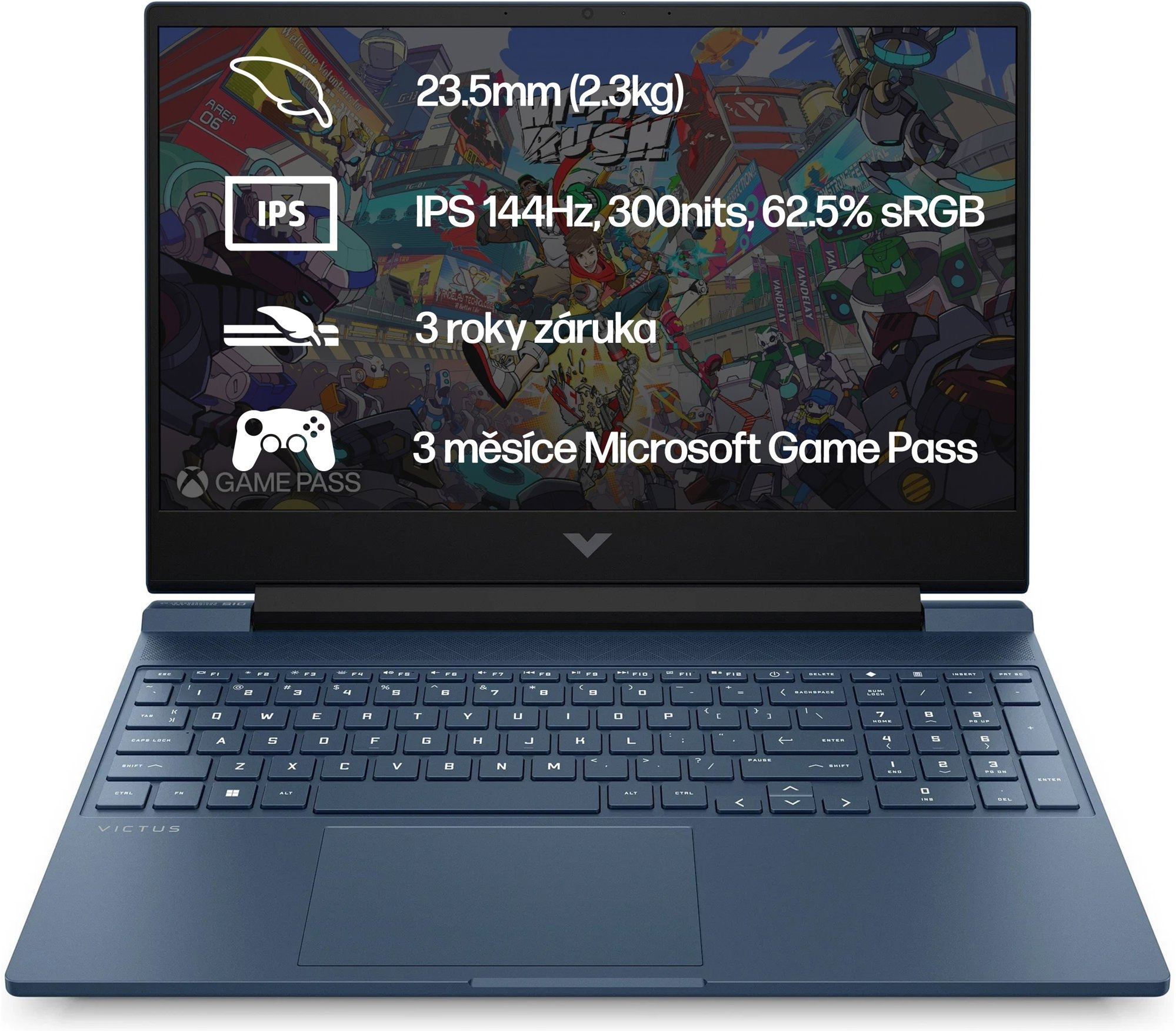 VICTUS by HP 15-fb3956nc Performance Blue