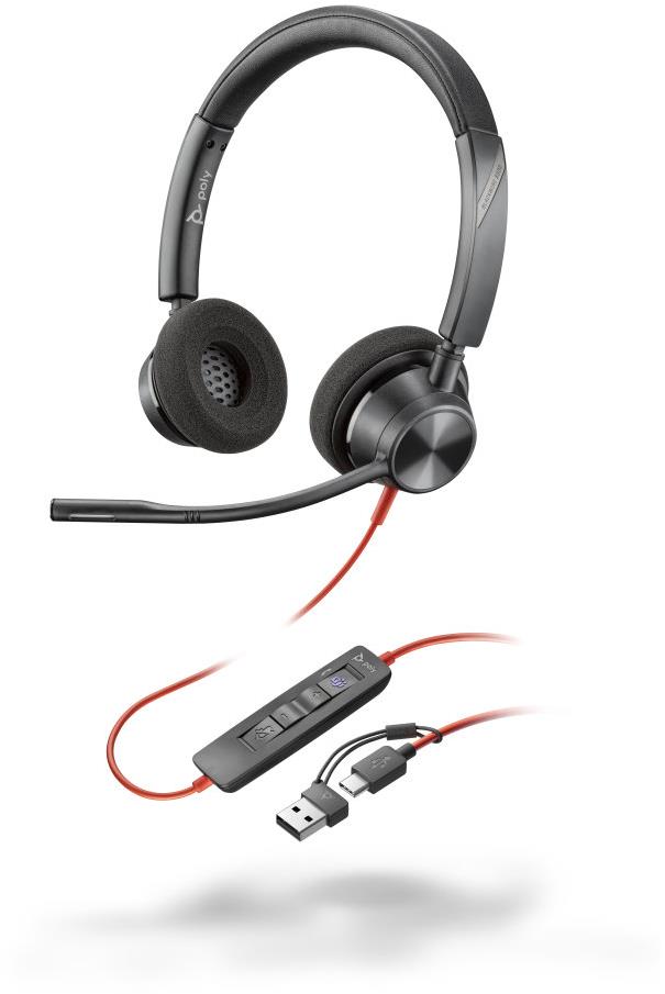 HP Poly BW 3320 Stereo -M USB-C HS + USB-C/A