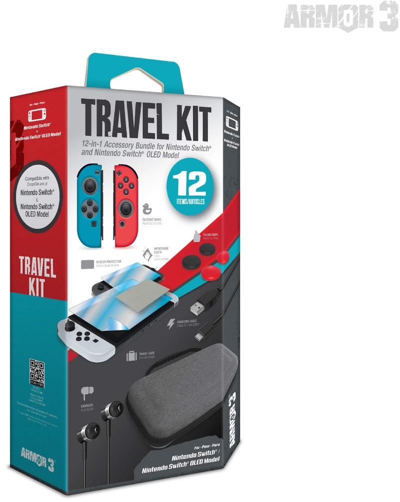 Armor3 Nintendo Switch/OLED Travel Kit