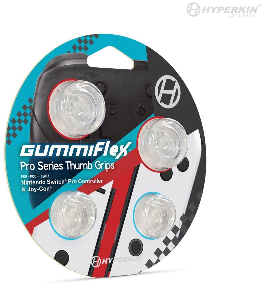 Hyperkin GummiFlex Pro Series Thumb Grips (4×) for Nintendo Switch