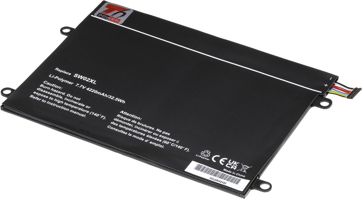 T6 Power pre HP X2 210 G2 Tablet, Li-Poly, 4220 mAh (32 Wh), 7,7 V