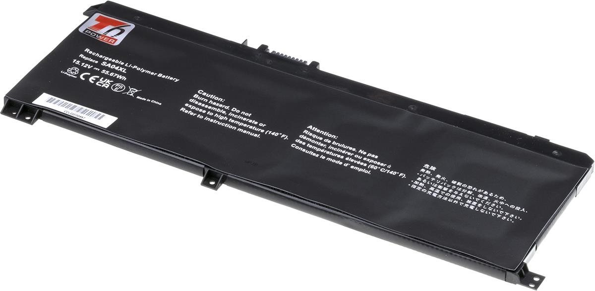 T6 Power pre HP Envy 15-dr0100 x360 serie, Li-Poly, 3680 mAh (55,6 Wh), 15,12 V