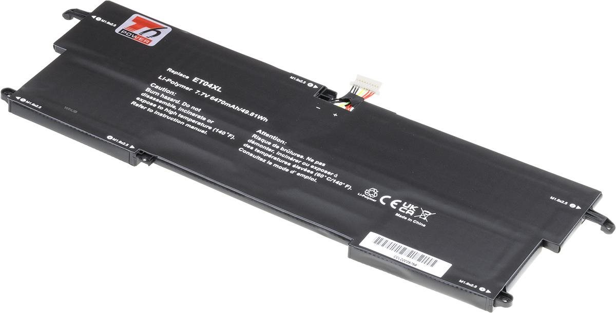 T6 Power pre HP EliteBook x360 1020 G2, Li-Poly, 6470 mAh (49,8 Wh), 7,7 V