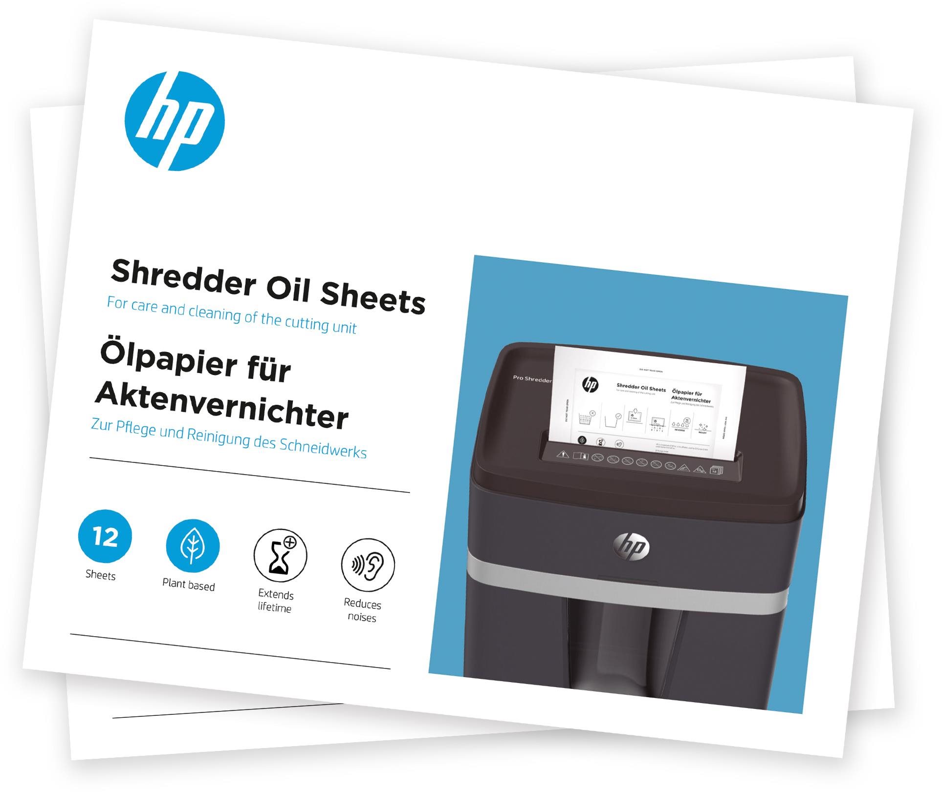 HP Olejové obálky pre skartovače 12 ks