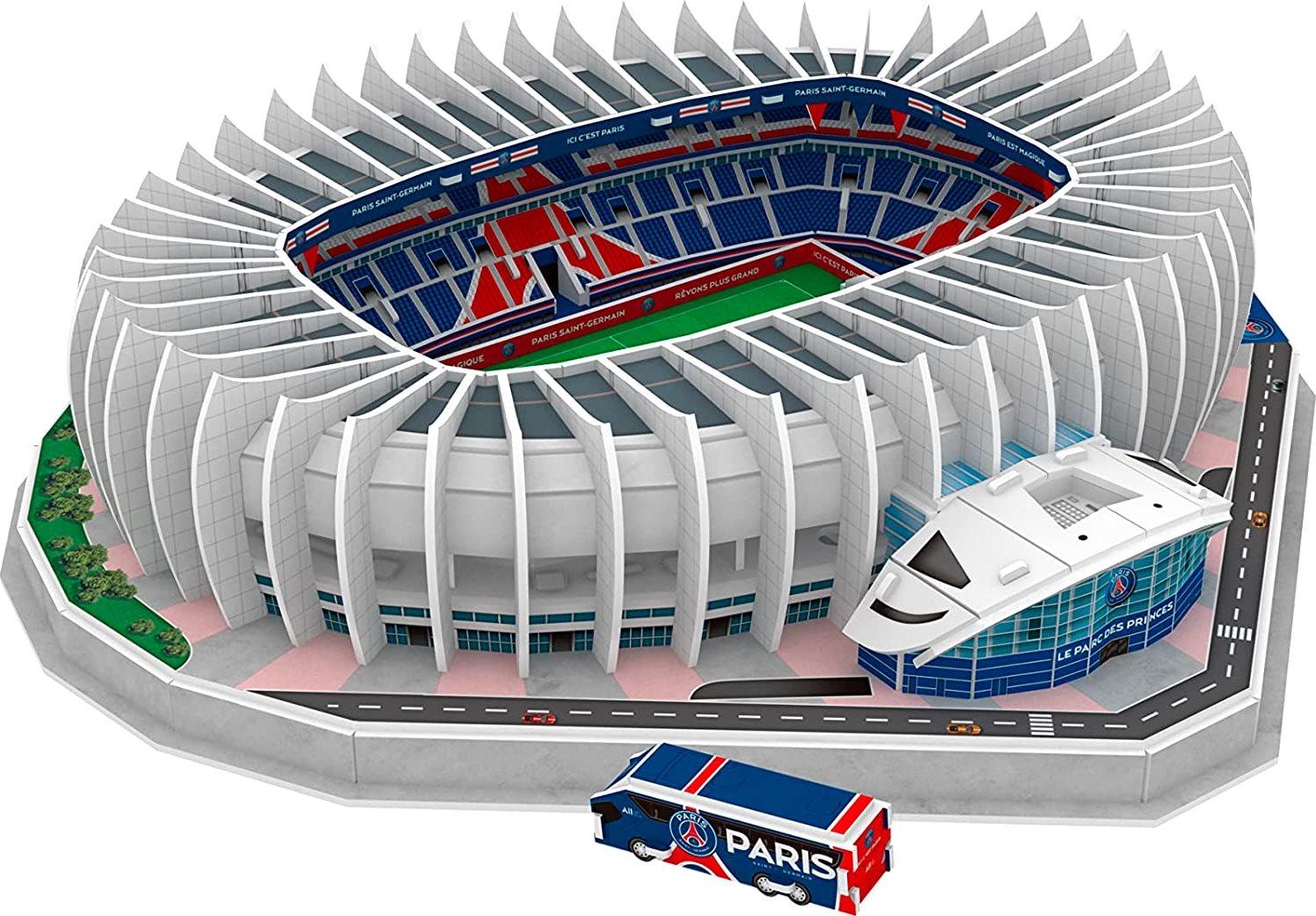 Banbo Toys: PSG – Parc Des Princes 3D Stadium – Puzzle (111 dielikov)
