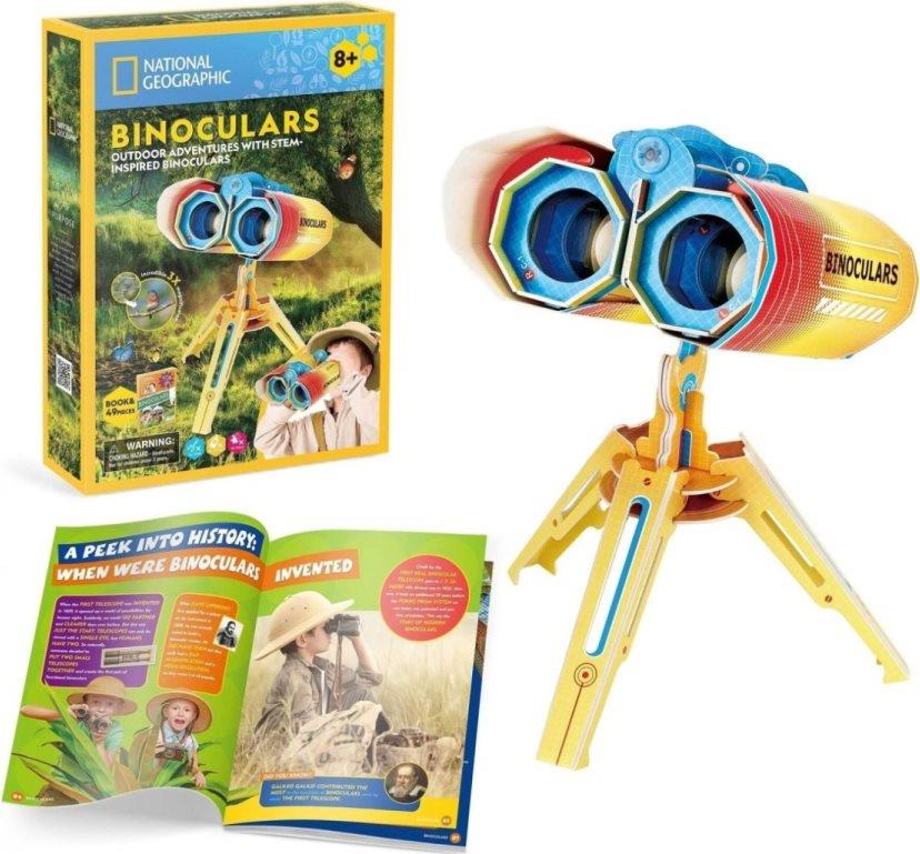 CUBICFUN 3D puzzle National Geographic: Ďalekohľad 49 dielikov
