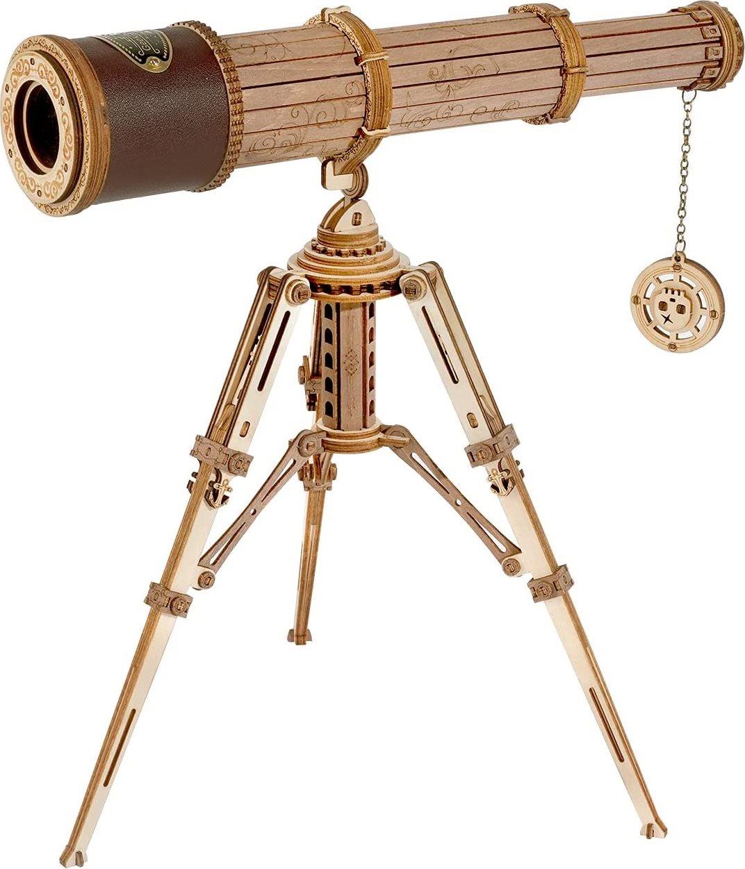 ROBOTIME Rokr 3D drevené puzzle Ďalekohľad 314 dielikov