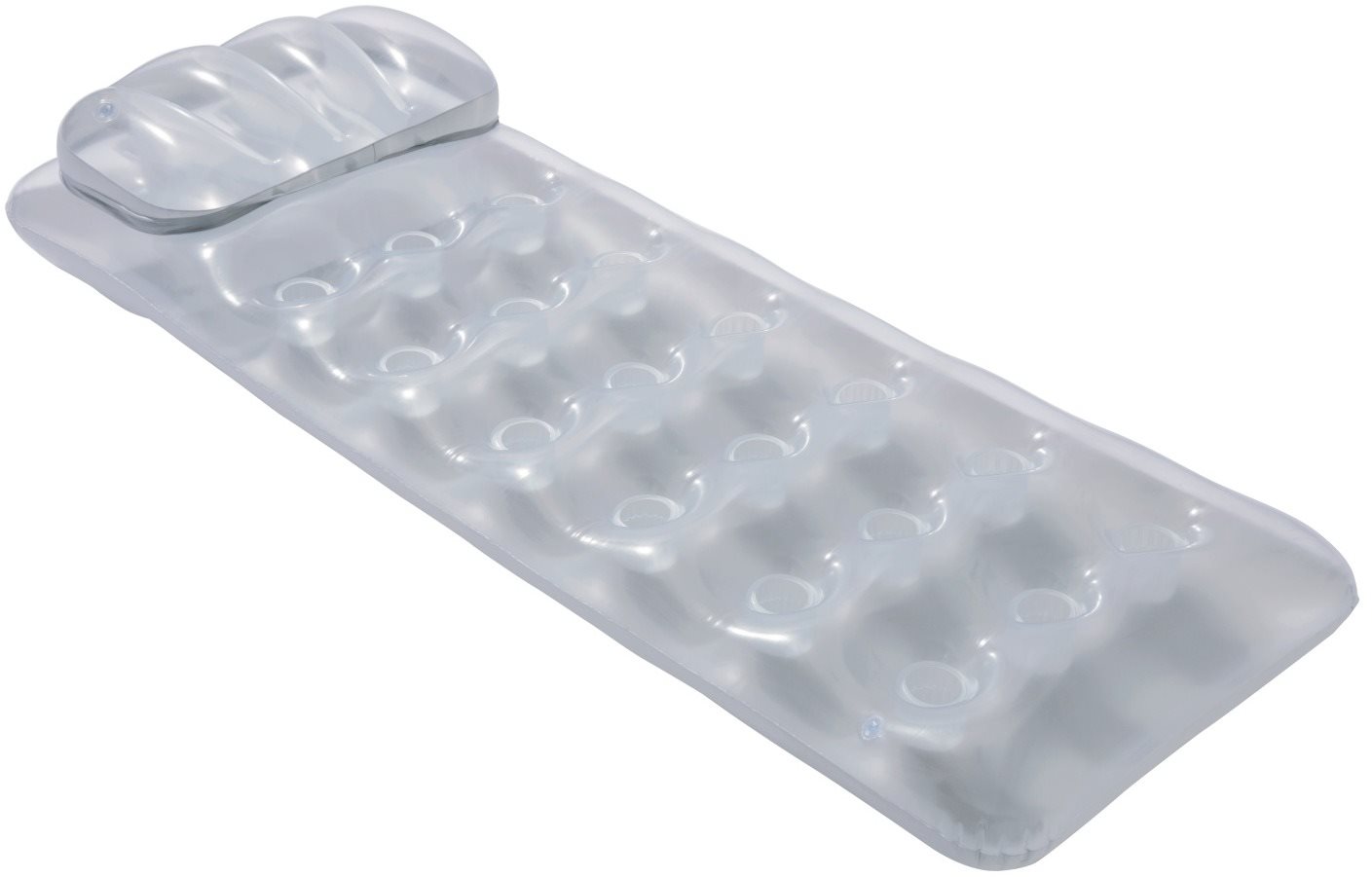 Nafukovací matrac strieborný