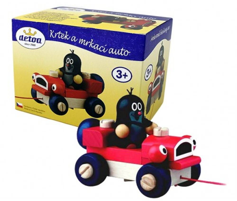 Detoa Krtko a žmurkajúce auto
