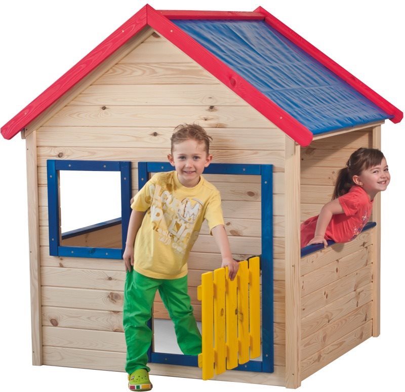 Woody Záhradný domček s farebným lemovaním