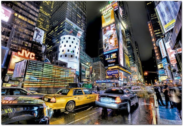Nočný Times Square, New York