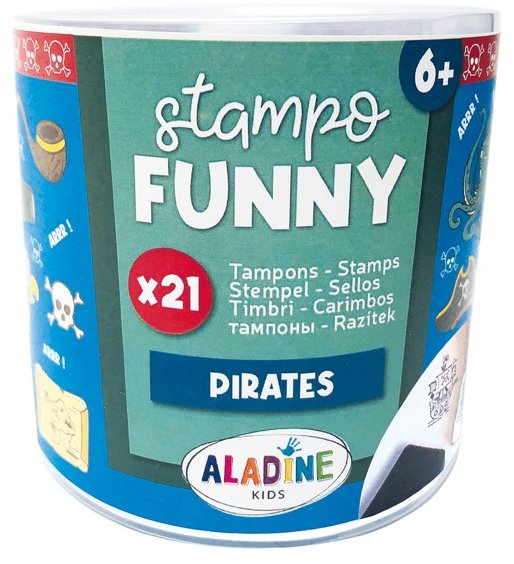 Aladine Dětská razítka Piráti