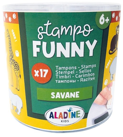 Aladine Dětská razítka Safari