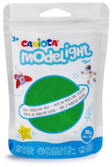 Carioca Modelovací hmota Modelight 50 g, zelená