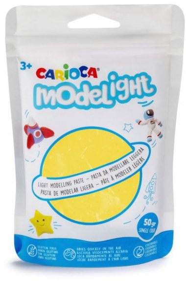 Carioca Modelovací hmota Modelight 50 g, žlutá