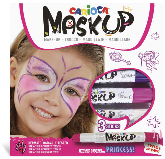 Carioca Mask Up Princess 3 ks