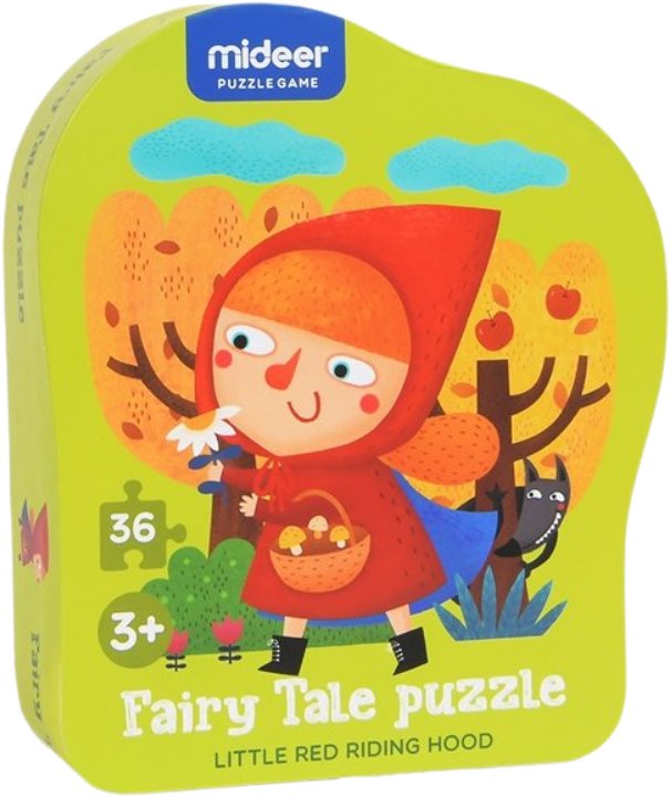 Mideer Červená Karkulka puzzle 36 dílků