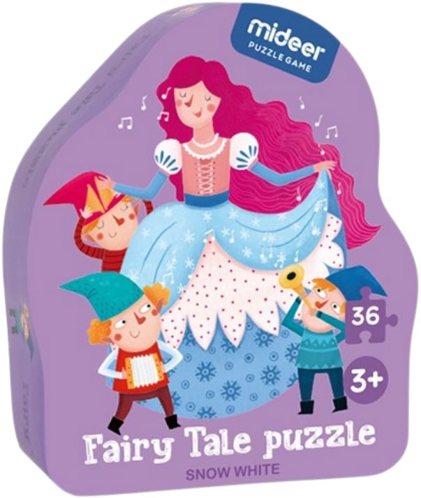 Mideer Pohádkové puzzle Sněhurka 36 dílků