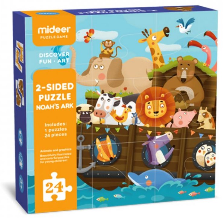 Mideer Noemova archa puzzle 24 dílků