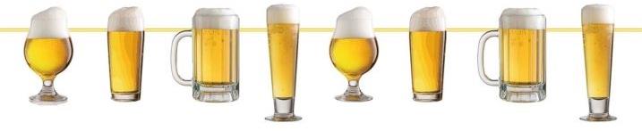 FOLAT Papierová girlanda pivo beer 600 cm