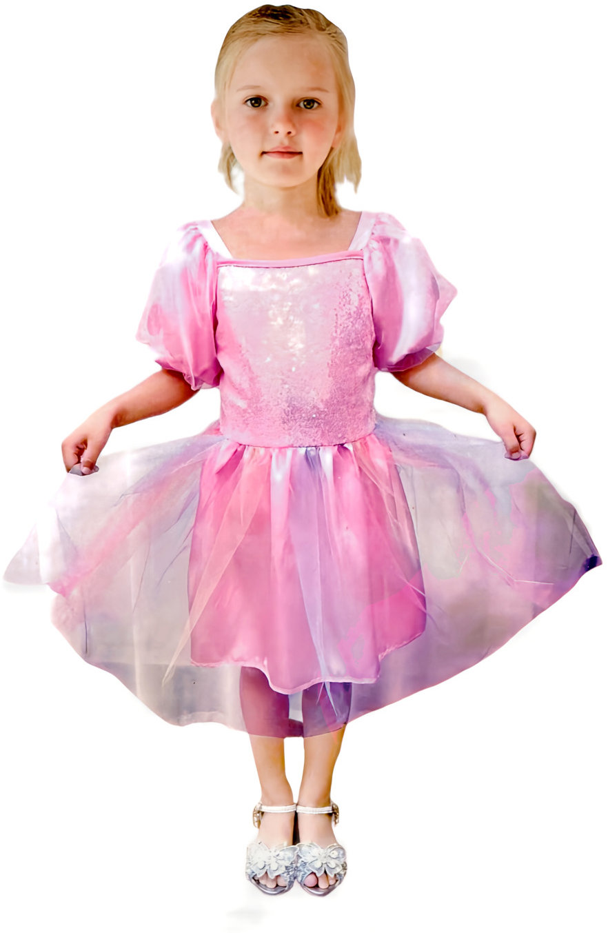 Detský kostým Ružová princezná 110 – 122 M