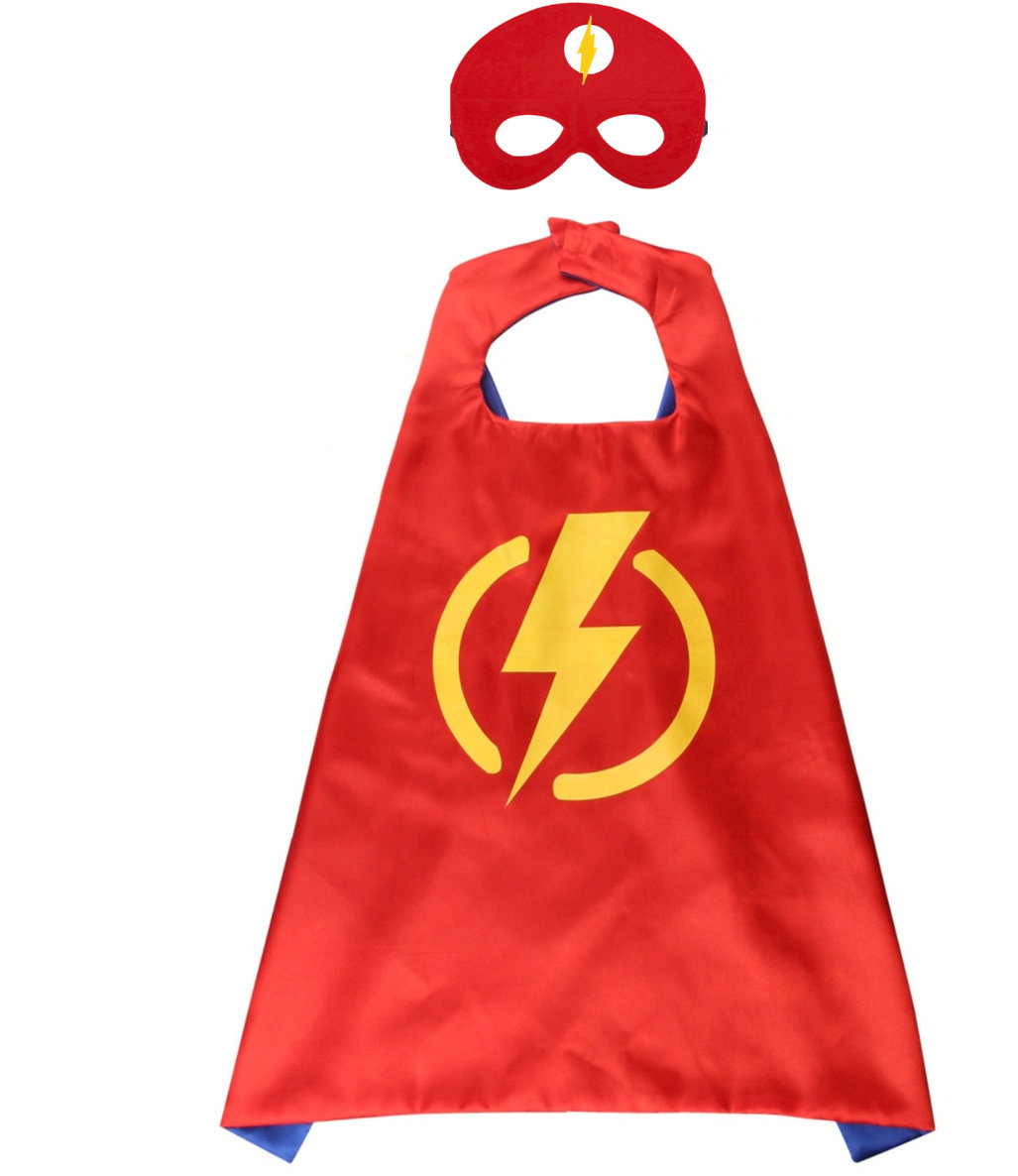 Detský karnevalový prevlek Avengers Flash 2 v 1