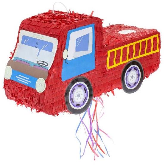 Godan Pinata Požiarne vozidlo/hasič – ťahacie, 47 × 17 × 25,5 cm