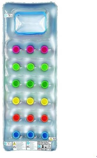 JLeisure SunClub Ležadlo s 18 jamkami 173 × 63 × 18 cm – mix farieb