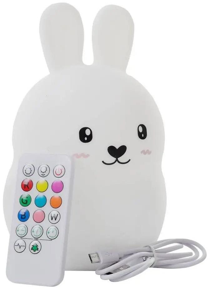 Verk nočná RGB lampička dotyková zajac