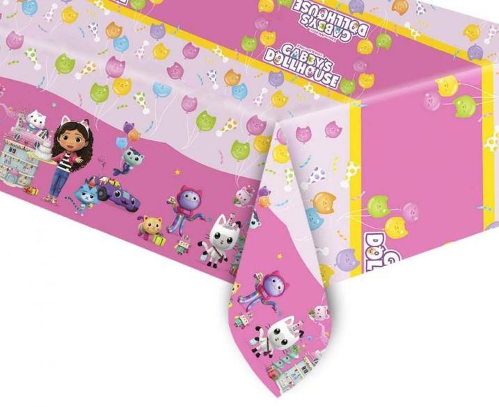 GODAN Plastový obrus Gabinin kúzelný domček – Gabby's dollhouse – 120 × 180 cm