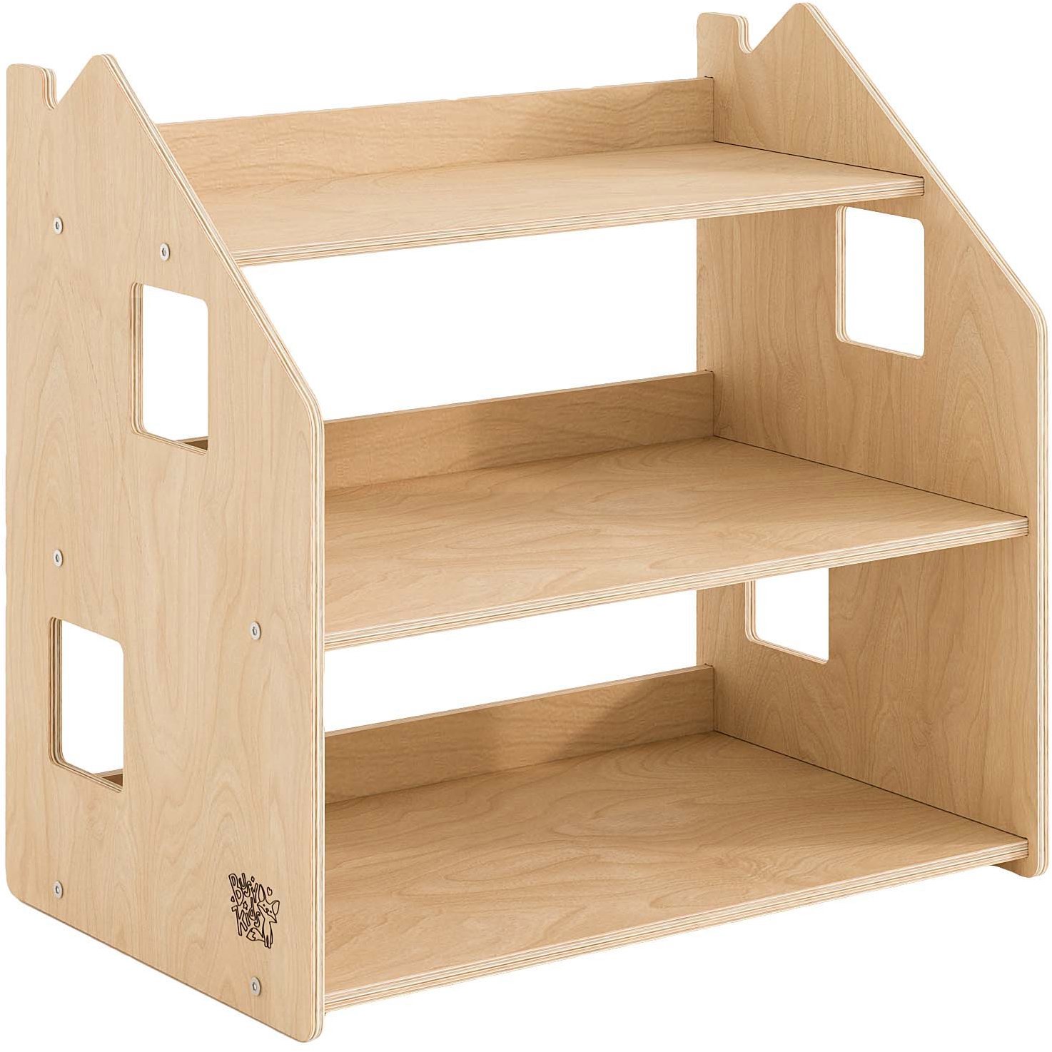 BusyKids Montessori Regál NATURA