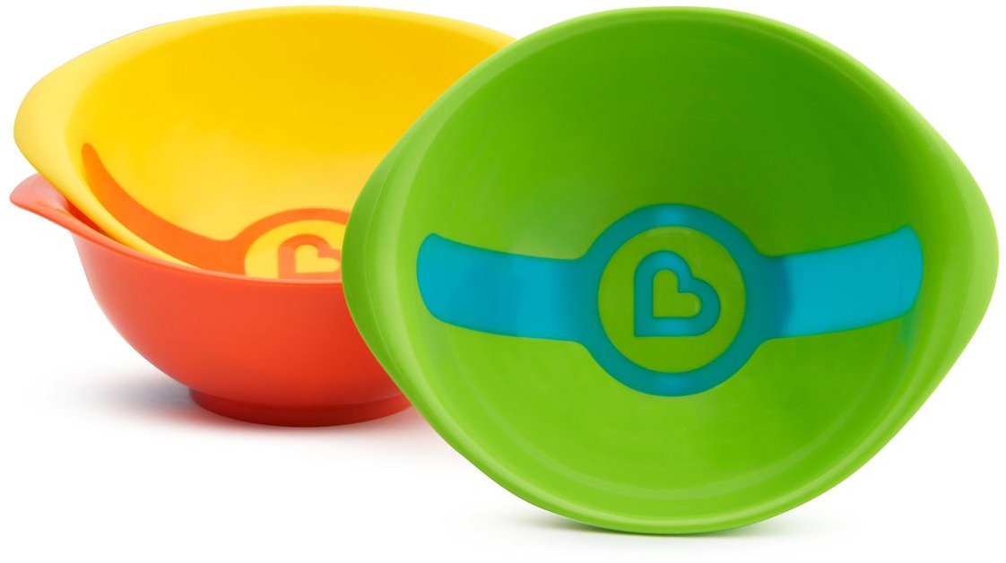 Munchkin Miska s tepelným senzorom 3 ks