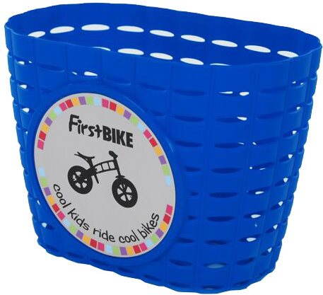 FirstBike košík modrý