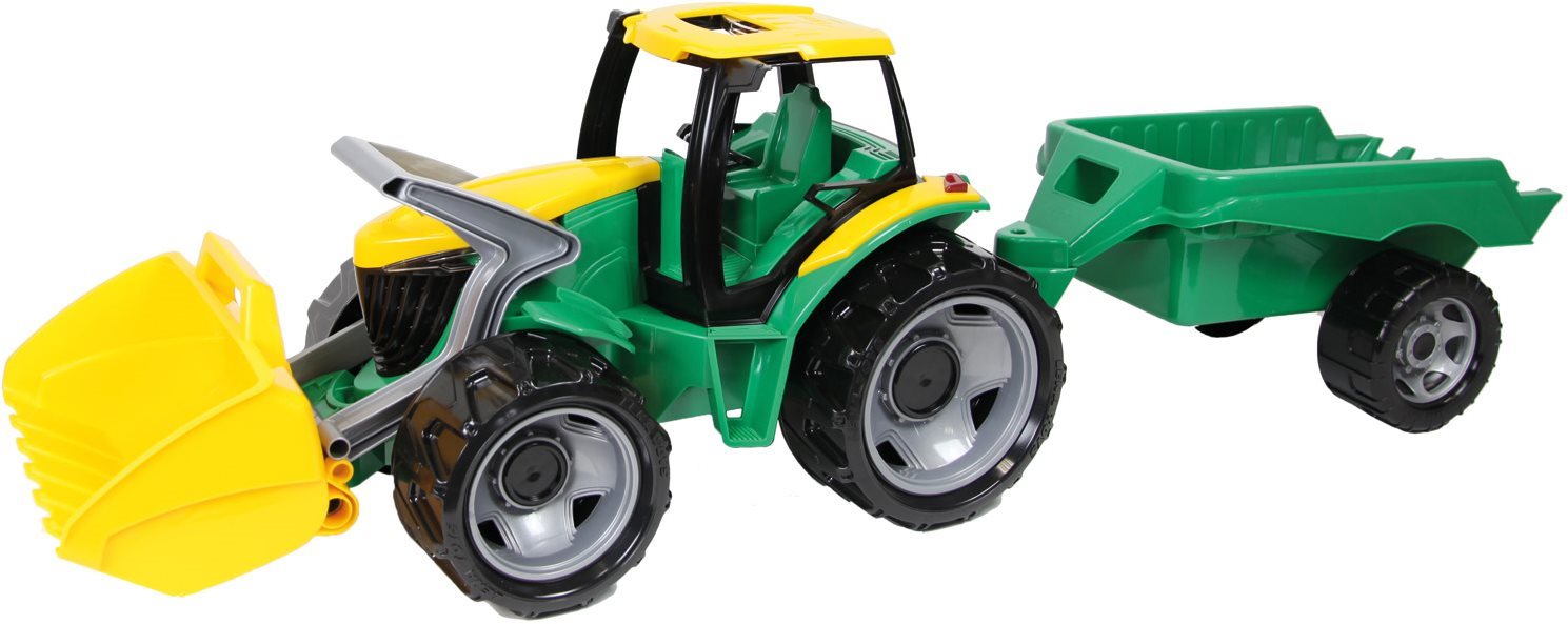 Lena Traktor s lyžicou a prívesom